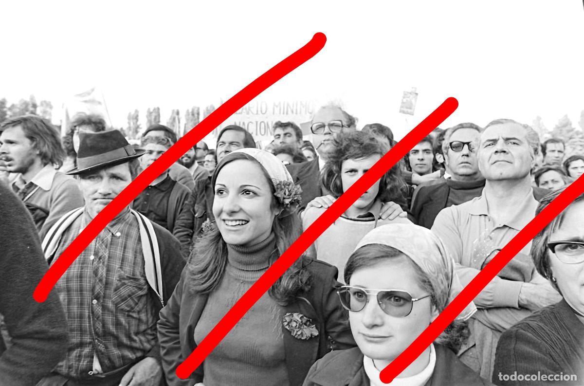 Fotograf&iacute;a antigua: Revoluci&oacute;n de los Claveles Portugal - NEGATIVO DE CELULOIDE - A Revolu&ccedil;&atilde;o dos Cravos