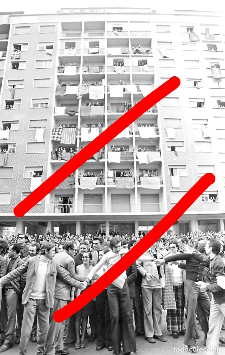 Fotograf&iacute;a antigua: Revoluci&oacute;n de los Claveles Portugal - NEGATIVO DE CELULOIDE - A Revolu&ccedil;&atilde;o dos Cravos