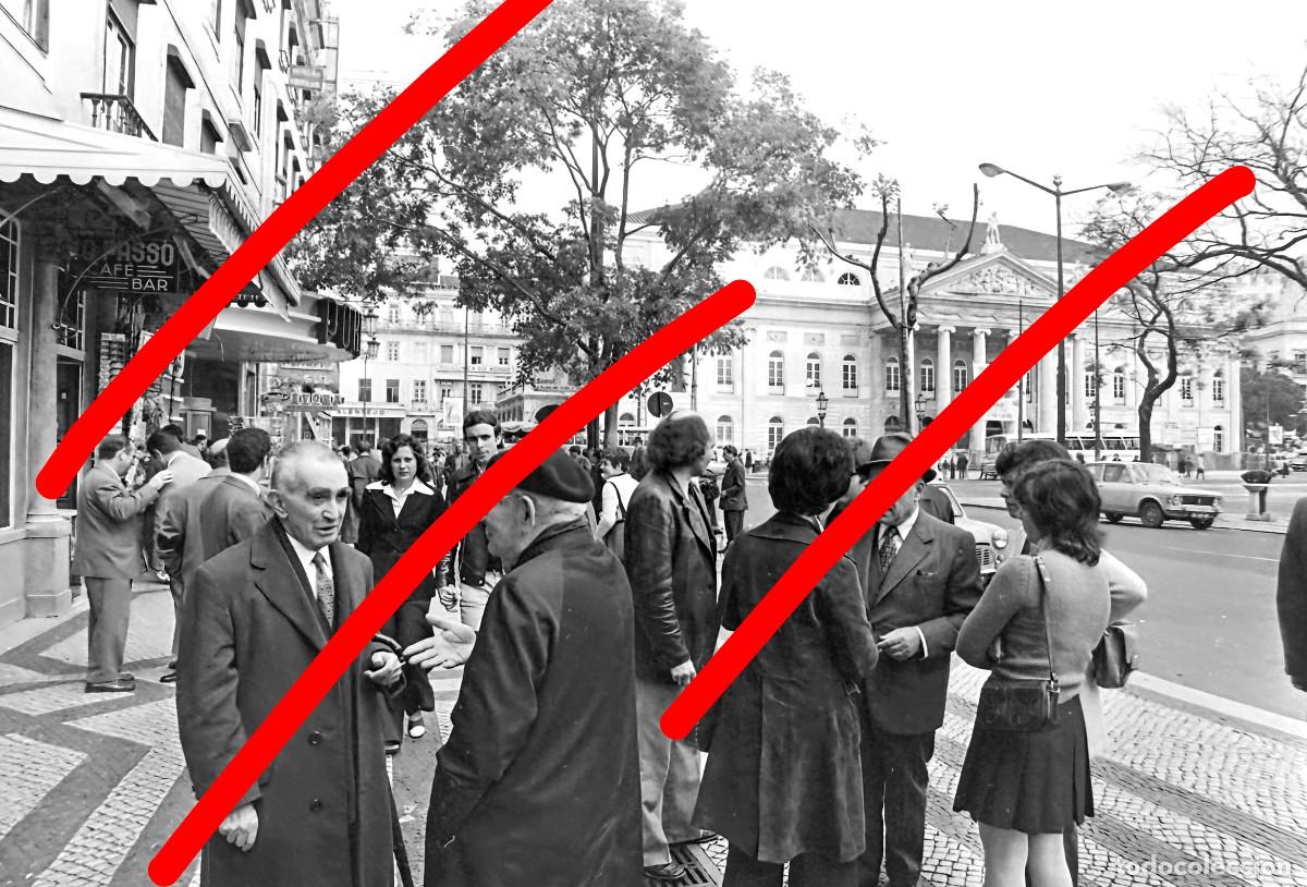 Fotograf&iacute;a antigua: Revoluci&oacute;n de los Claveles Portugal - NEGATIVO DE CELULOIDE - A Revolu&ccedil;&atilde;o dos Cravos