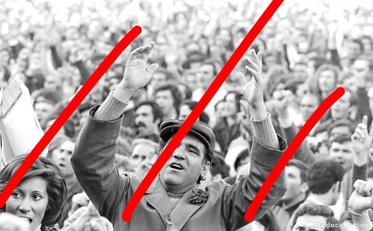 Fotograf&iacute;a antigua: Revoluci&oacute;n de los Claveles Portugal - NEGATIVO DE CELULOIDE - A Revolu&ccedil;&atilde;o dos Cravos