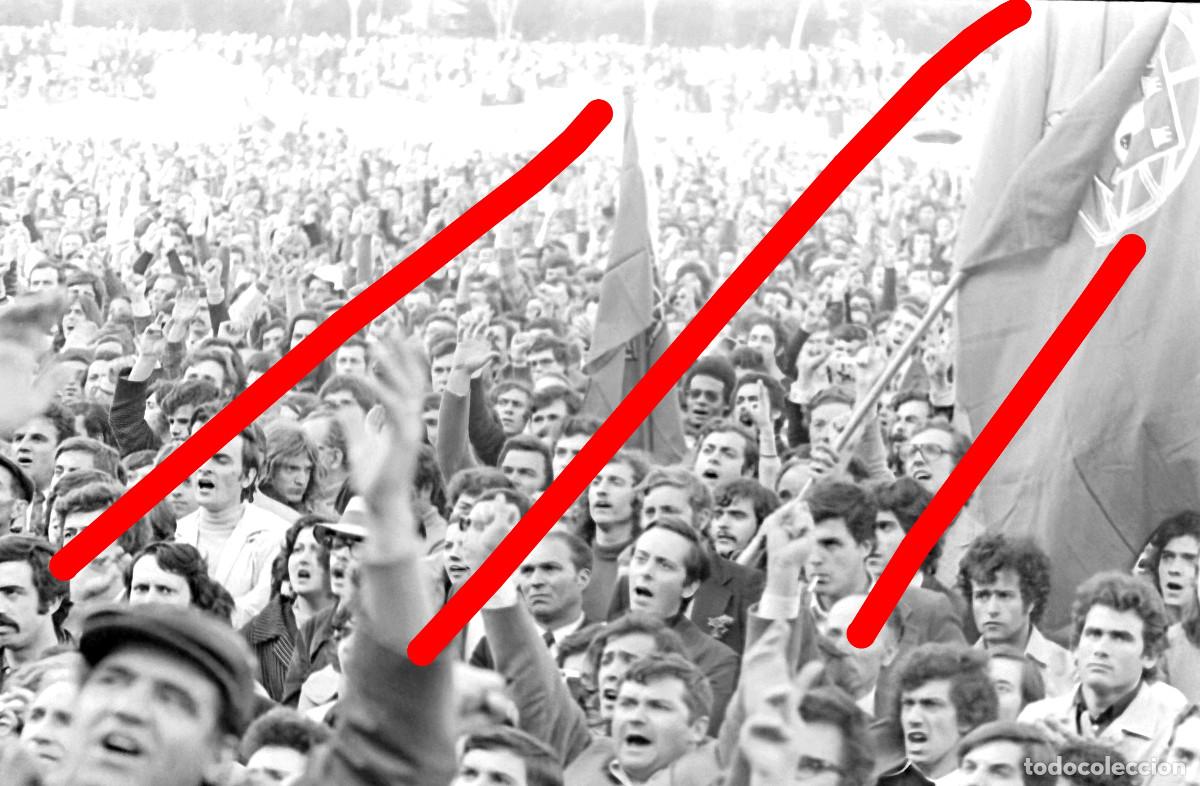 Fotograf&iacute;a antigua: Revoluci&oacute;n de los Claveles Portugal - NEGATIVO DE CELULOIDE - A Revolu&ccedil;&atilde;o dos Cravos