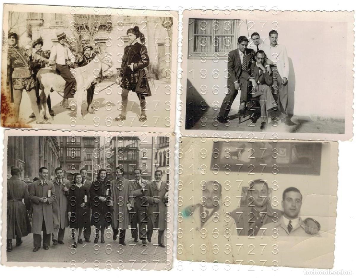 Fotografia antiga: SEVILLA A&Ntilde;OS 40 LUCAS BERMUDO FERNANDEZ 4 FOTOGRAFIAS UNICAS F9