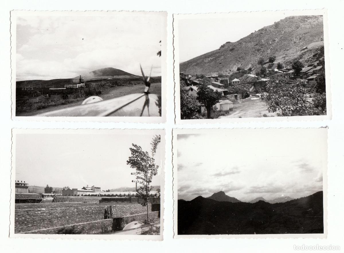Fotograf&iacute;a antigua: Lote de 4 fotos. La Central t&eacute;rmica Compostilla, Ponferrada, Le&oacute;n. A&ntilde;os 50-60 pc