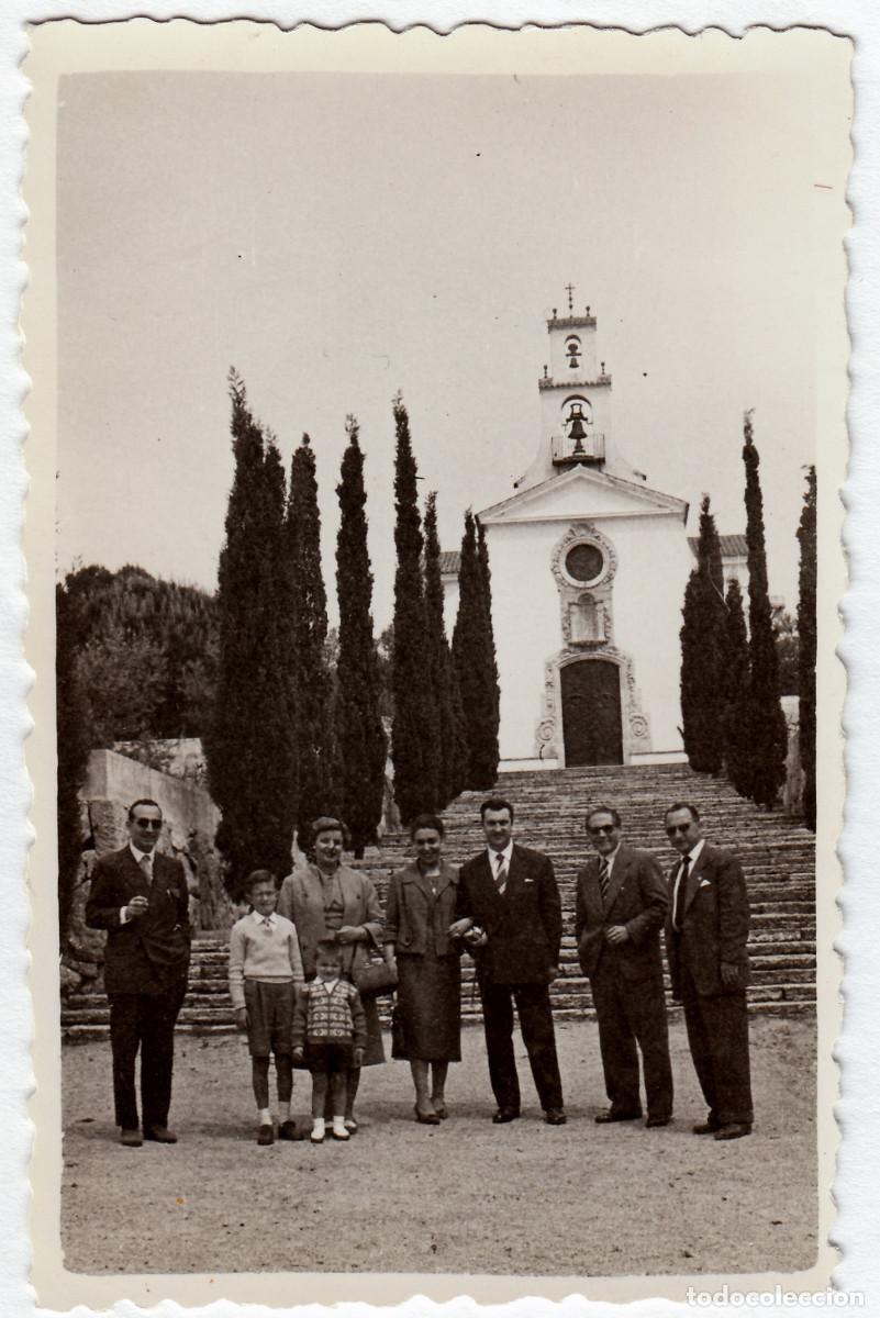 Fotograf&iacute;a antigua: La iglesia de Nostra Senyora de l'Esperan&ccedil;a de S'Agar&oacute;, Girona. A&ntilde;os 50 pc
