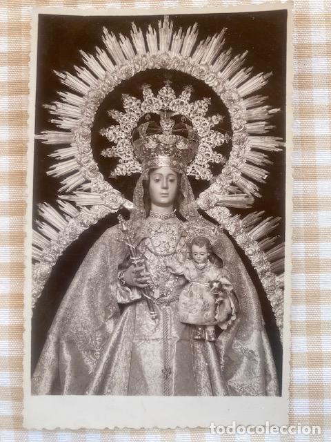 Fotograf&iacute;a antigua: Ronda. Nuestra Se&ntilde;ora de la Paz. Patrona. Fot. Miguel Martin.