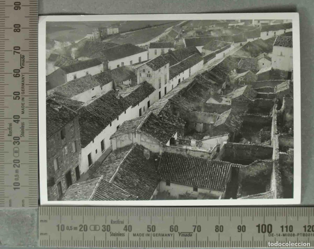 Fotografia antiga: FOTOGRAFIA. VISTA DE PORCUNA. HACIA 1940