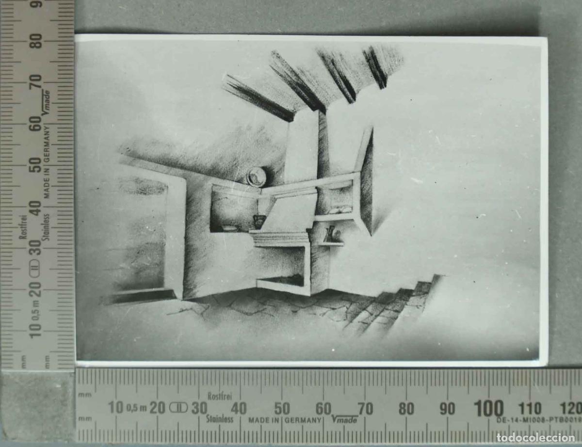 Fotograf&iacute;a antigua: FOTOGRAFIA. DISE&Ntilde;O COCINA TRADICIONAL. HACIA 1940
