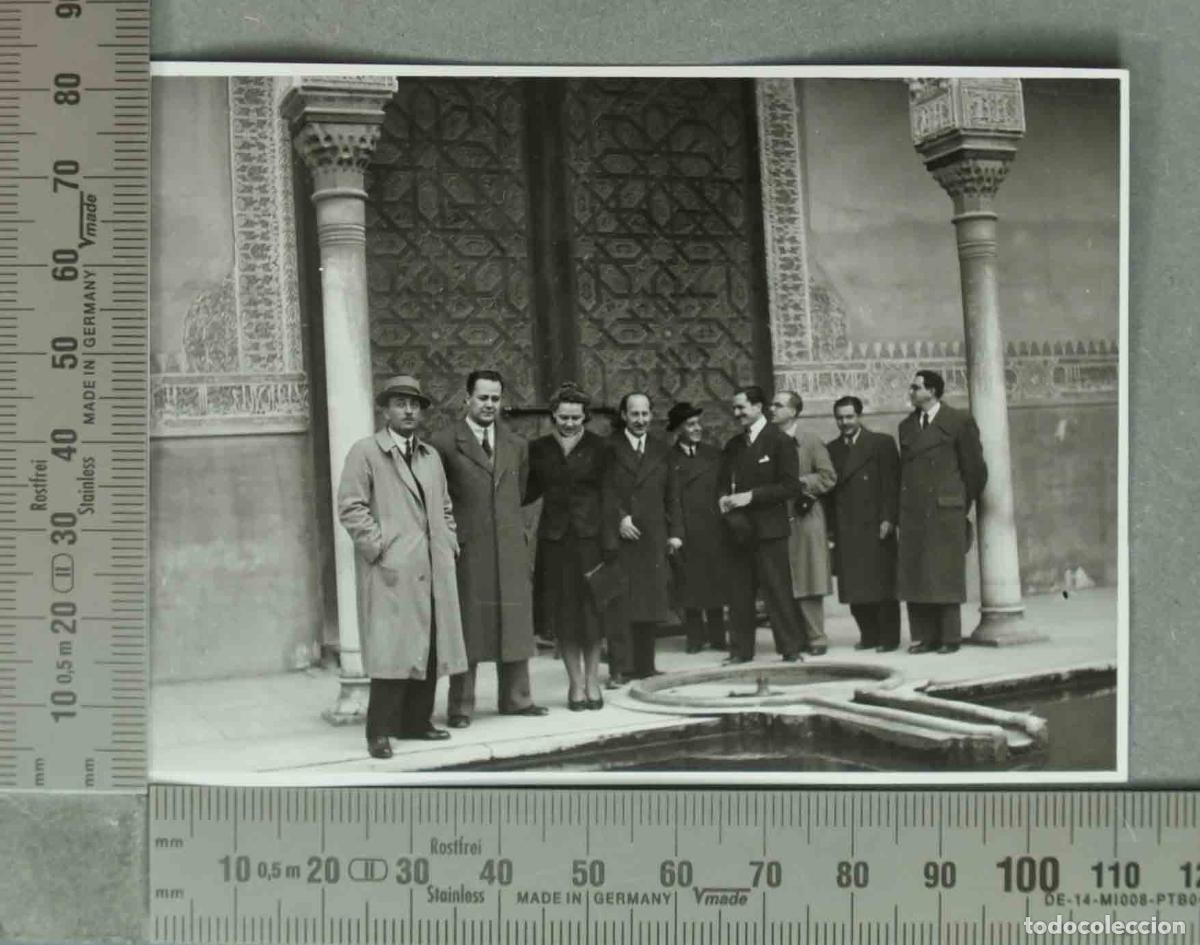 Fotograf&iacute;a antigua: FOTOGRAFIA. PATIO DE LA ALBERCA. 25-2-1941