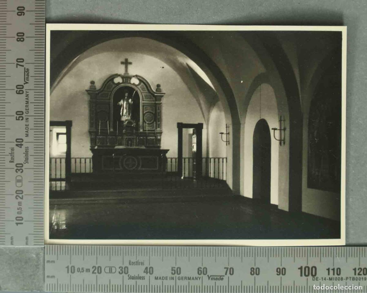 Fotograf&iacute;a antigua: FOTOGRAFIA. &iquest;INTERIOR ERMITA NUEVA GUADIX?. HACIA 1940