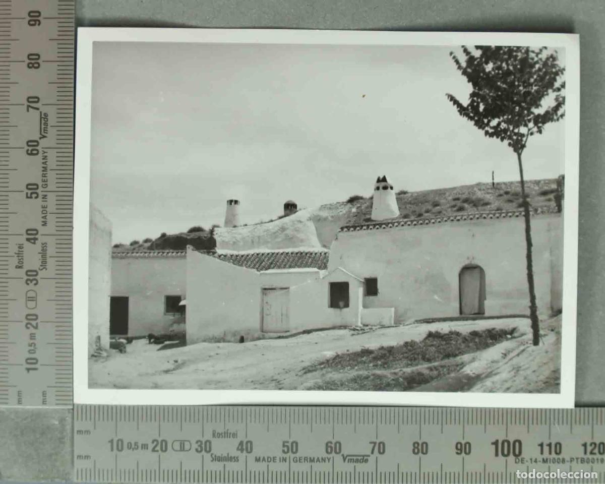 Fotograf&iacute;a antigua: FOTOGRAFIA. ARQUITECTURA TRADICIONAL VISTA GUADIX. HACIA 1940