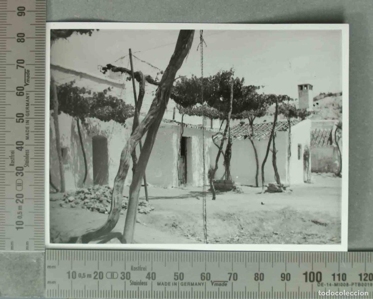 Fotograf&iacute;a antigua: FOTOGRAFIA. VISTA ARQUITECTURA TRADICIONAL GUADIX. HACIA 1940