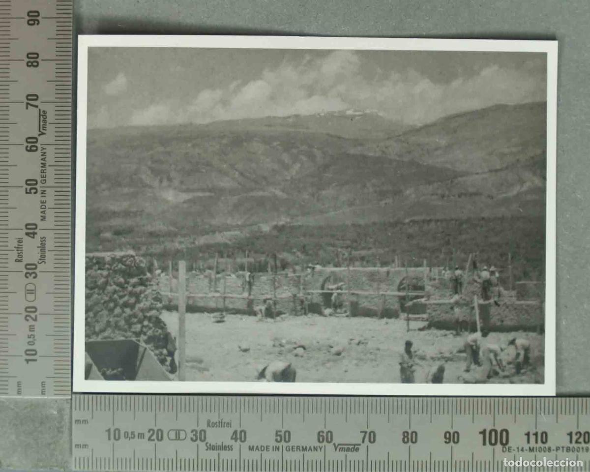 Fotograf&iacute;a antigua: FOTOGRAFIA. VISTA CAIDOS GUERRA CIVIL CEMENTERIO. LOS TABLONES ORGIVA. HACIA 1940