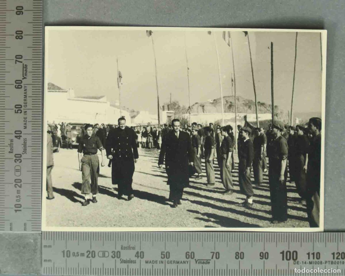 Fotograf&iacute;a antigua: FOTOGRAFIA. ACTO JERARCAS. POSTGUERRA FALANGE. GUADIX. HACIA 1940