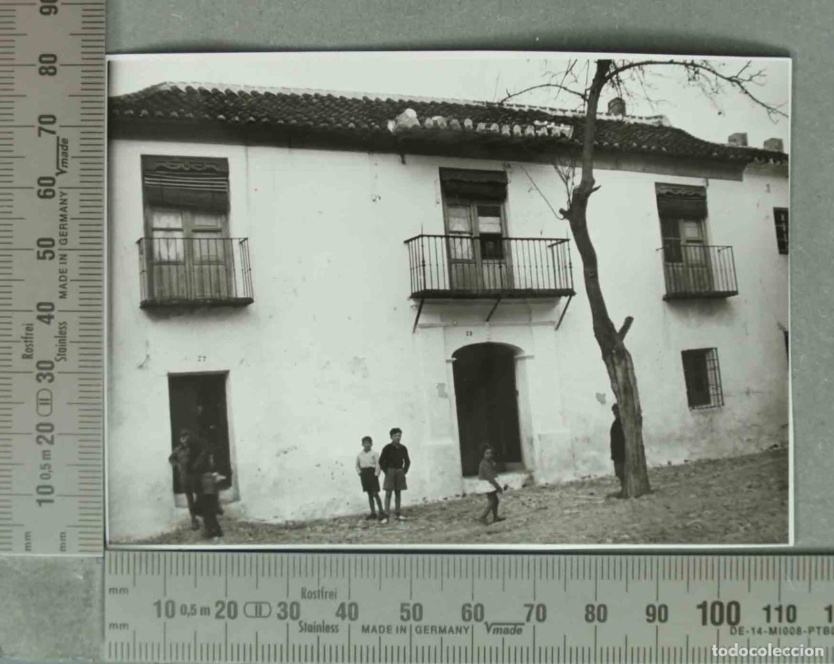 Fotograf&iacute;a antigua: FOTOGRAFIA. VISTA CASA ORGIVA JAEN. HACIA 1940