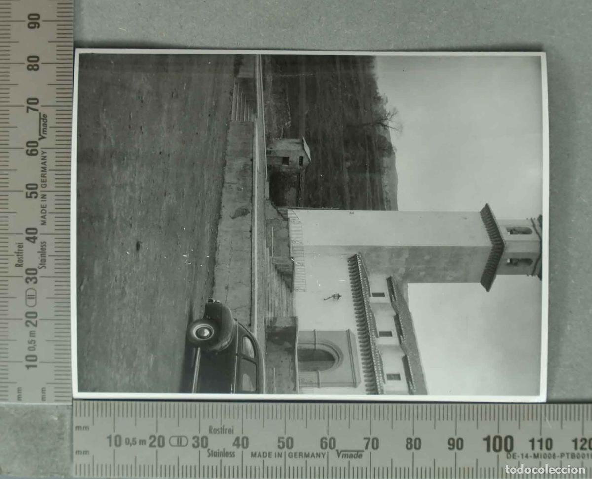 Fotograf&iacute;a antigua: FOTOGRAFIA. VISTA PARROQUIA DE SAN ROQUE PITRES. HACIA 1940