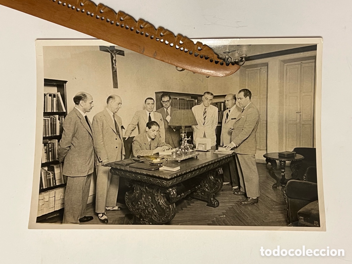 Fotograf&iacute;a antigua: VALENCIA EN BLANCO Y NEGRO la Valencia del R&eacute;gimen autoridades pol&iacute;ticas Rinc&oacute;n de Arellano ?