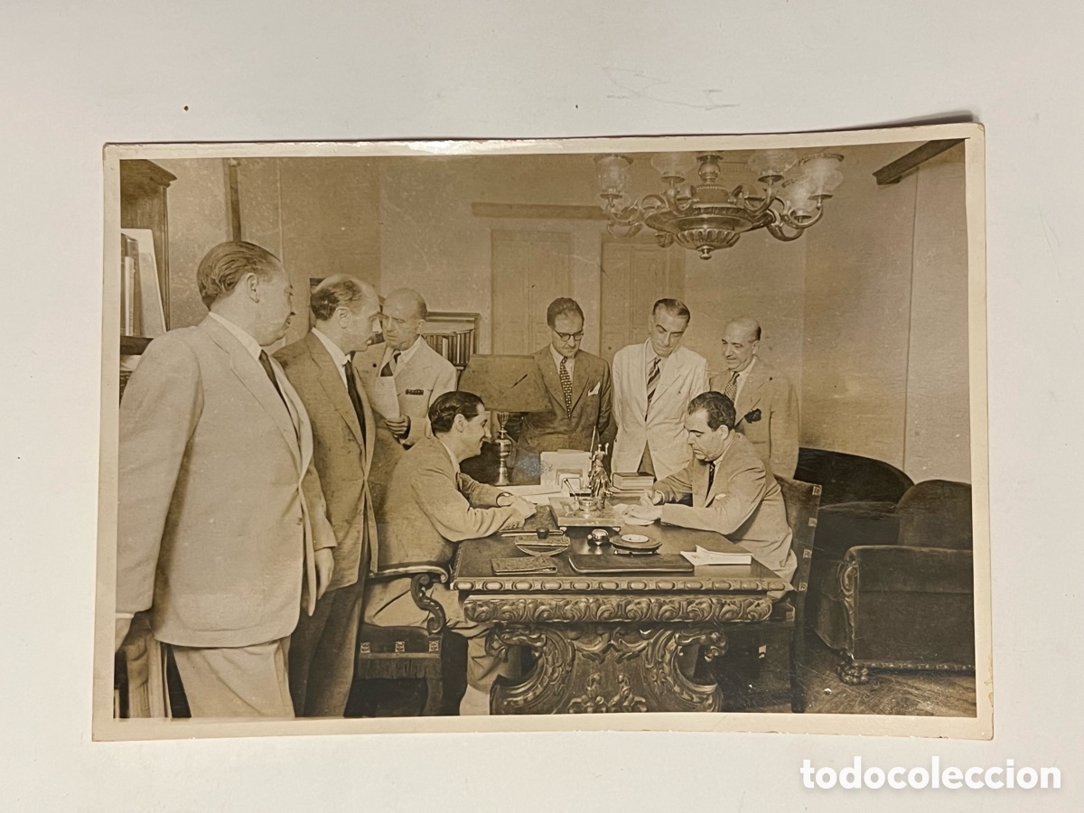 Fotograf&iacute;a antigua: VALENCIA EN BLANCO Y NEGRO la Valencia del R&eacute;gimen autoridades pol&iacute;ticas Rinc&oacute;n de Arellano ?