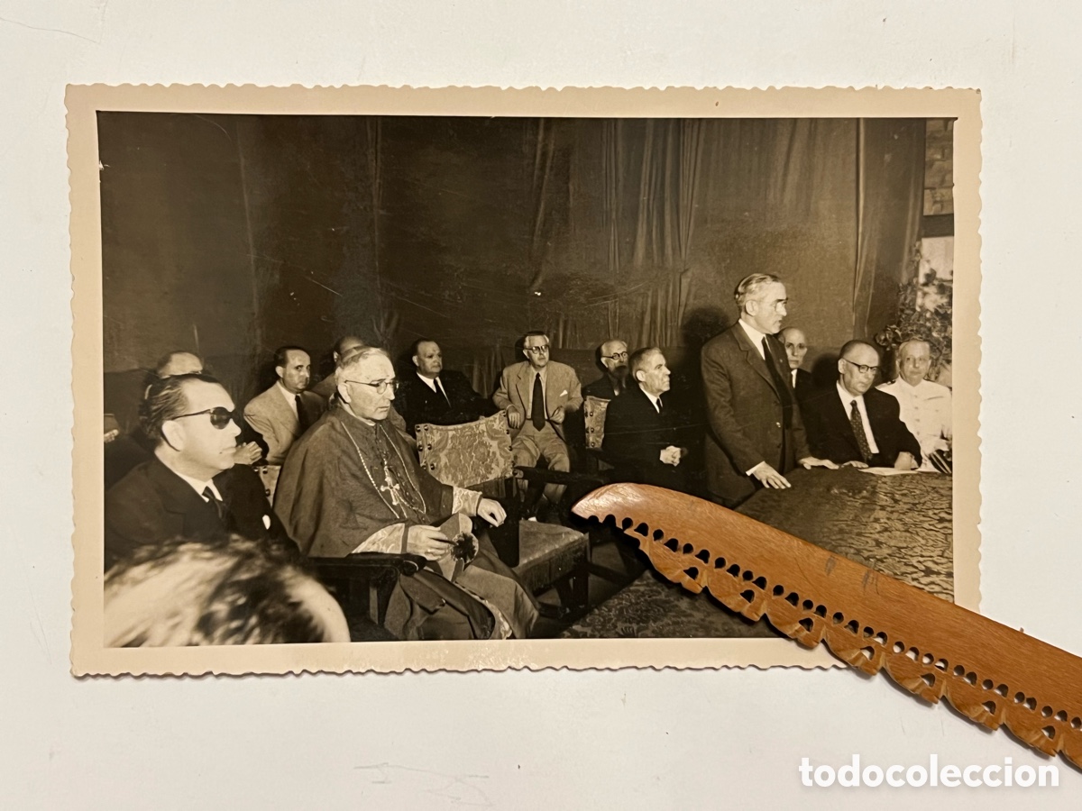 Fotograf&iacute;a antigua: VALENCIA. Marcelino Olaechea. Arzobispo de Val&egrave;ncia y Procurador de las Cortes franquistas
