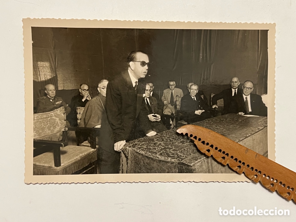 Fotograf&iacute;a antigua: VALENCIA. Marcelino Olaechea. Arzobispo de Val&egrave;ncia y Procurador de las Cortes franquistas