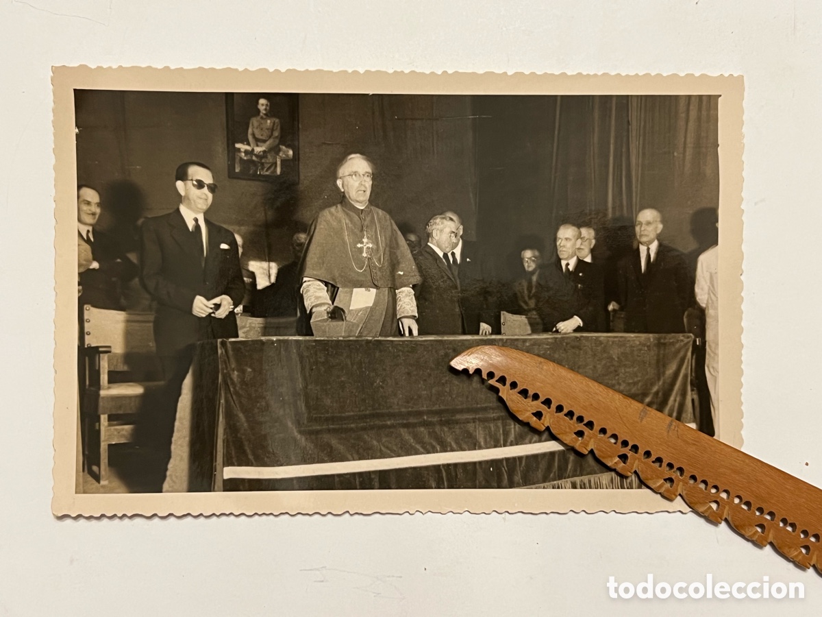 Fotograf&iacute;a antigua: VALENCIA. Marcelino Olaechea. Arzobispo de Val&egrave;ncia y Procurador de las Cortes franquistas