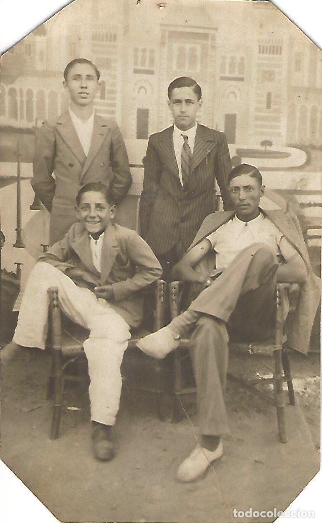 Fotograf&iacute;a antigua: BODONAL DE LA SIERRA PROCEDENTE 1935 13X8 FOTOGRAFIA M19