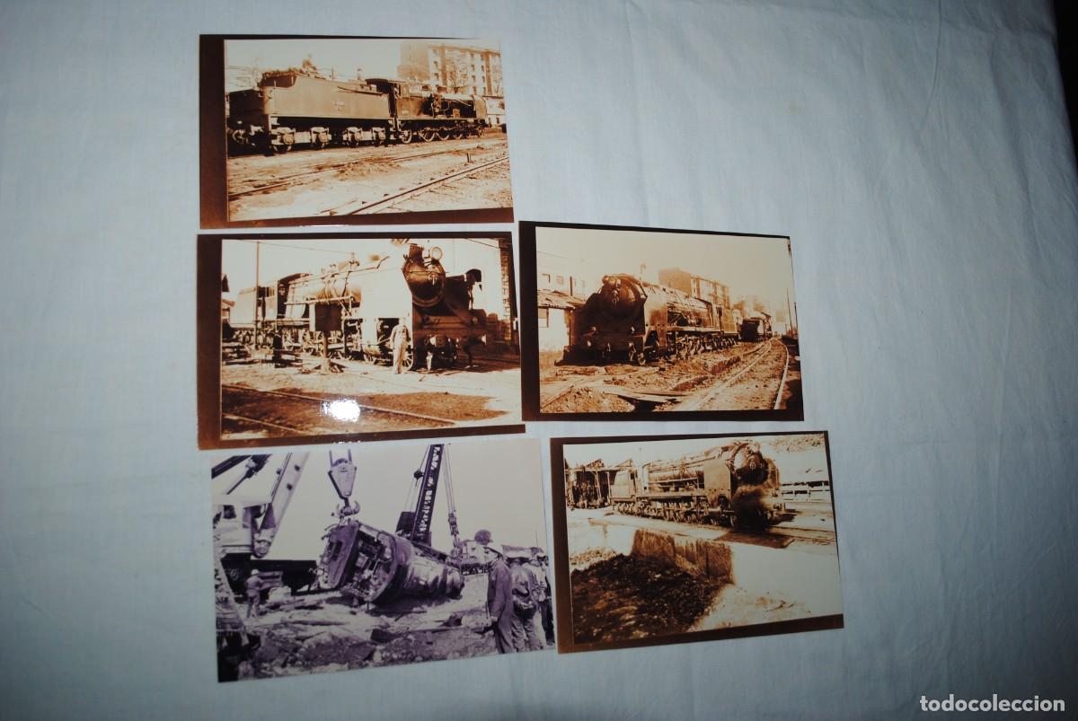 Photographie ancienne: FOTOGRAFIAS DE MAQUINAS DE TREN ANTIGUAS .