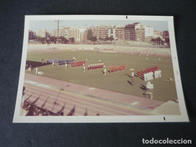 Fotografia antiga: MADRID ESTADIO VALLEHERMOSO CAMPO DE DEPORTES FUTBOL FOTOGRAFIA 9 X 13 CM