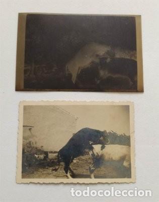 Fotografia antiga: Antigua fotograf&iacute;a y negativo de la misma, correspondiente a una monta