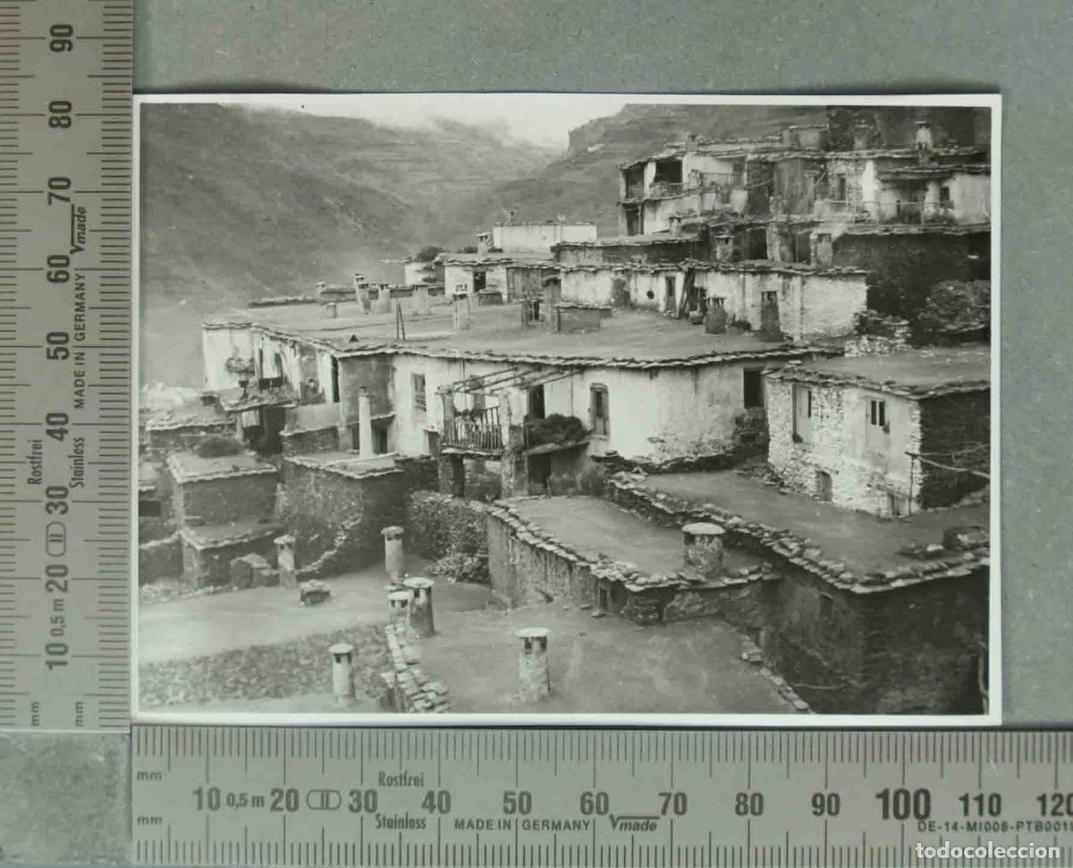 Fotografia antiga: FOTOGRAFIA. VISTA DE TERRAOS. PAMPANEIRA. LA ALPUJARRA 24-2-1941.