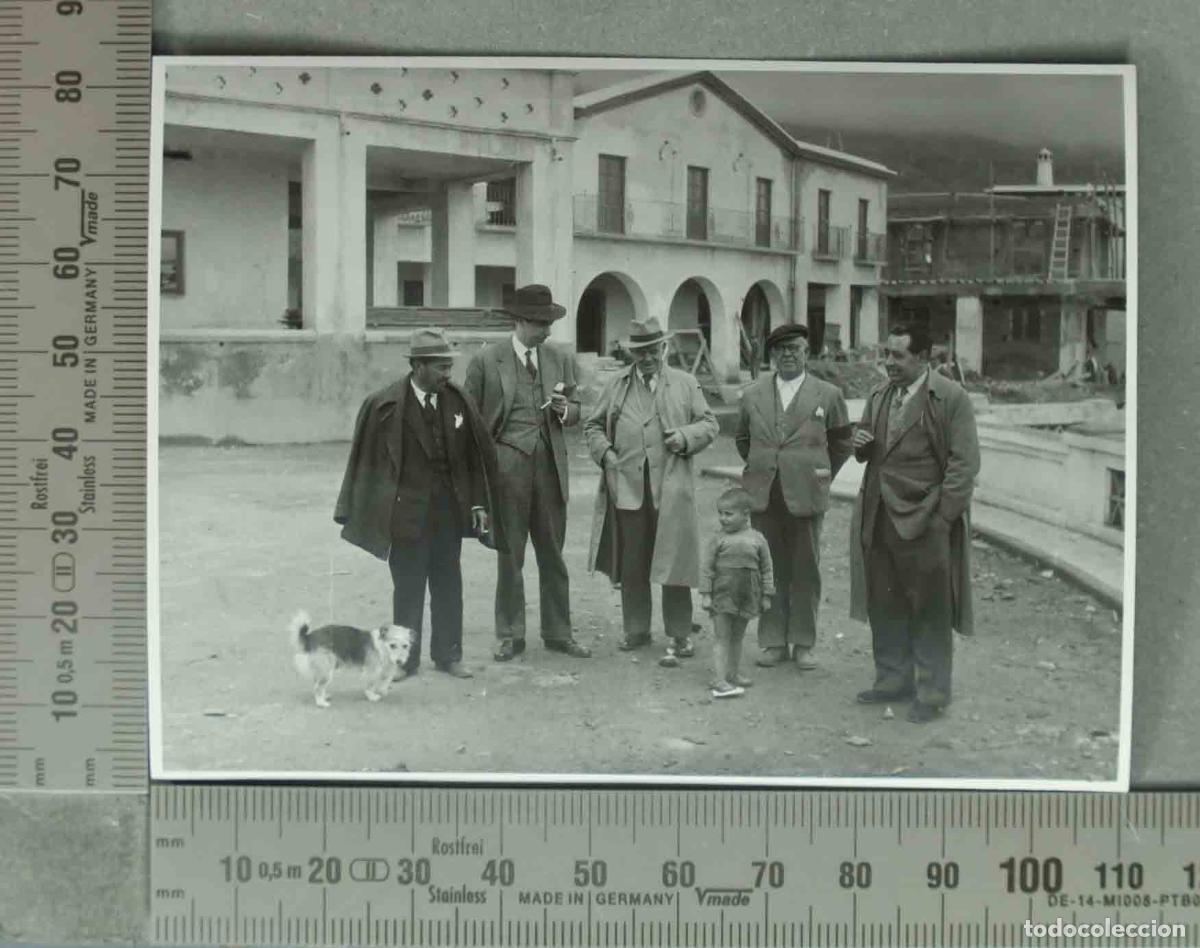 Alte Fotografie: FOTOGRAFIA. VISTA RECONSTRUCCION PITRES. REGIONES DEVASTADAS. HACIA 1940