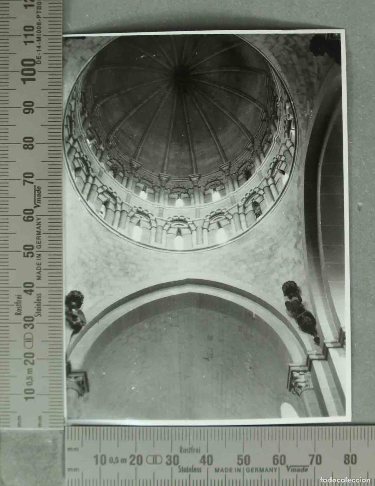 Fotograf&iacute;a antigua: FOTOGRAFIA. VISTA CUPULA. Catedral Vieja de Salamanca HACIA 1940