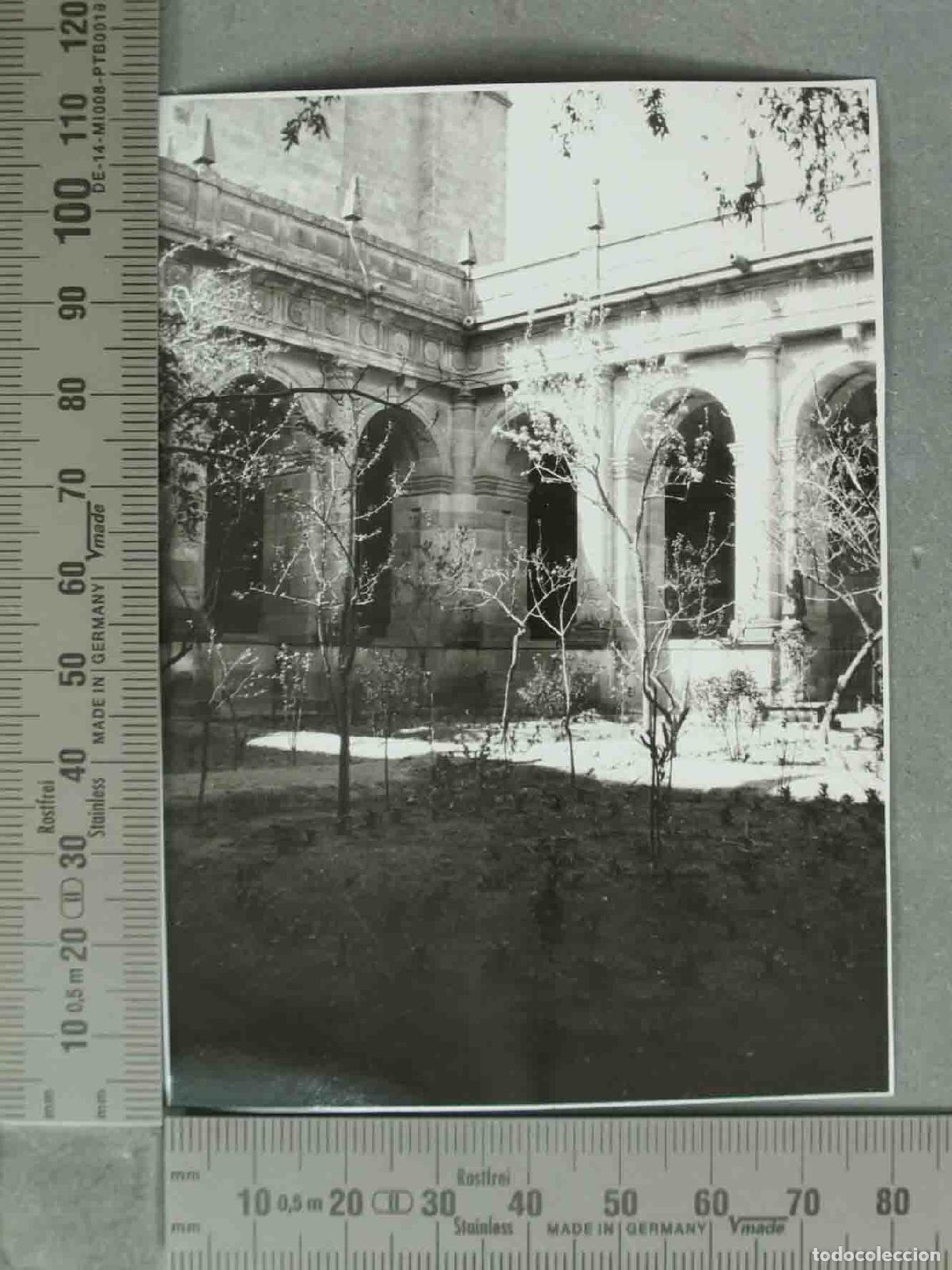 Fotograf&iacute;a antigua: FOTOGRAFIA. CLAUSTRO CATEDRAL DE ZAMORA. HACIA 1940