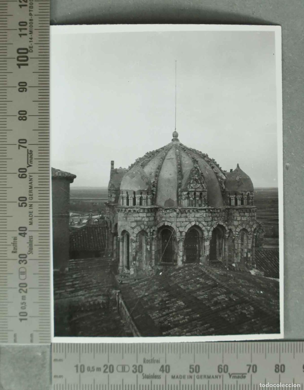 Fotograf&iacute;a antigua: FOTOGRAFIA. VISTA CUPULA CATEDRAL DE ZAMORA. HACIA 1940
