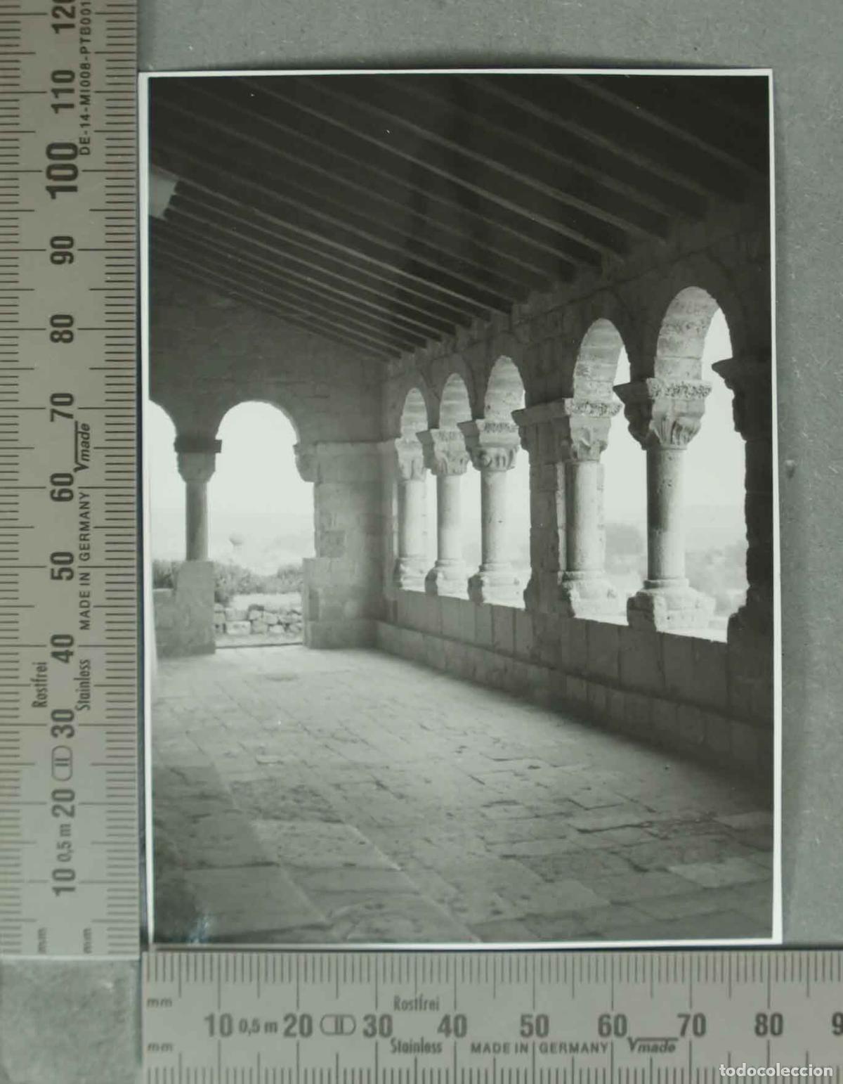 Fotograf&iacute;a antigua: FOTOGRAFIA. PORTICO SAN ESTEBAN DE GORMAZ . HACIA 1940