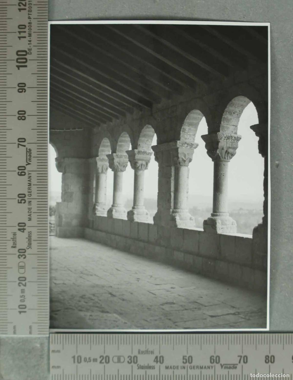 Fotograf&iacute;a antigua: FOTOGRAFIA. PORTICO SAN ESTEBAN DE GORMAZ . HACIA 1940