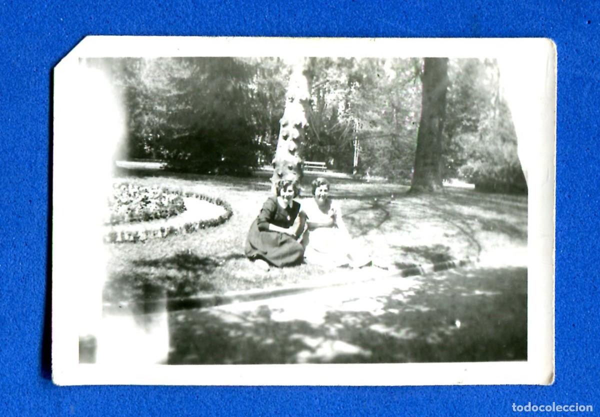 Alte Fotografie: ANTIGUA FOTOGRAFIA JARDIN DE LA FLORIDA VITORIA