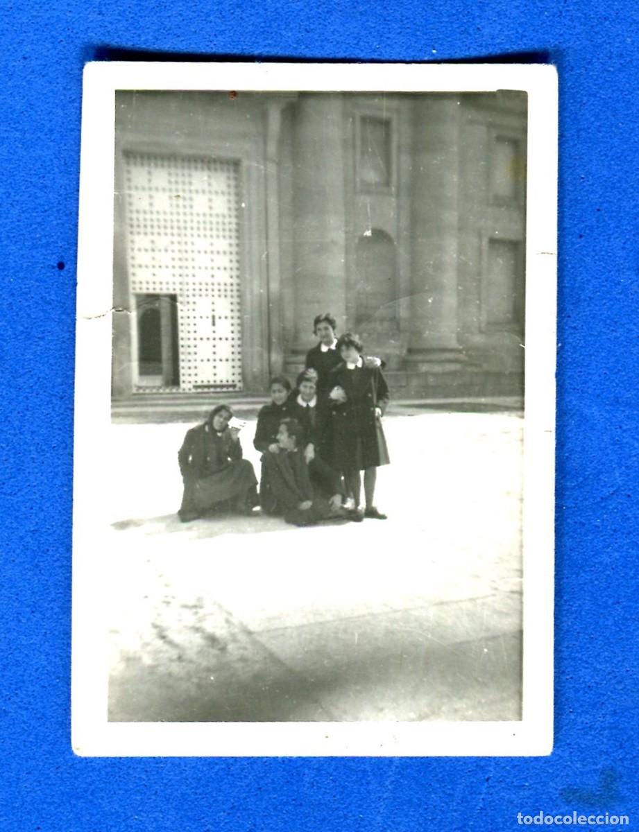 Alte Fotografie: ANTIGUA FOTOGRAFIA EL ESCORIAL MADRID