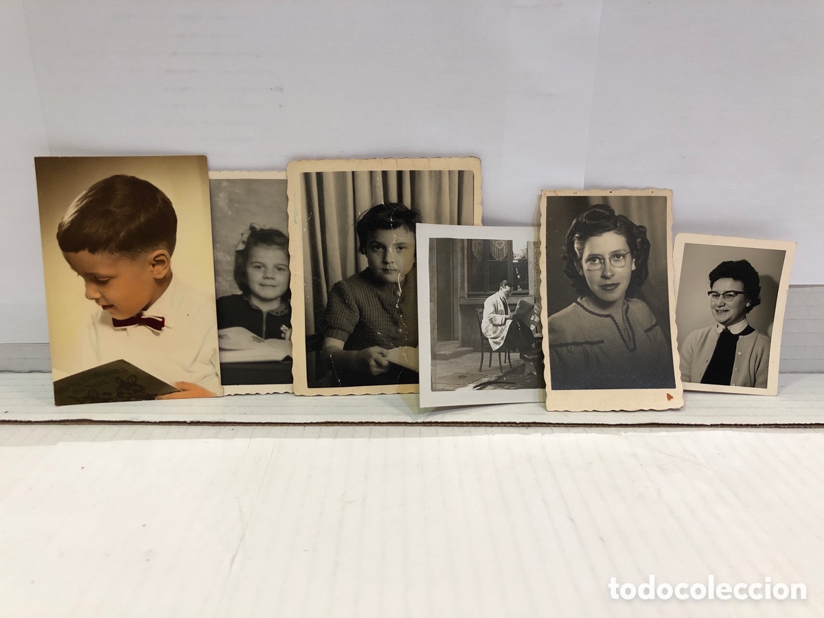 Photographie ancienne: Lote de 6 fotos de particulares
