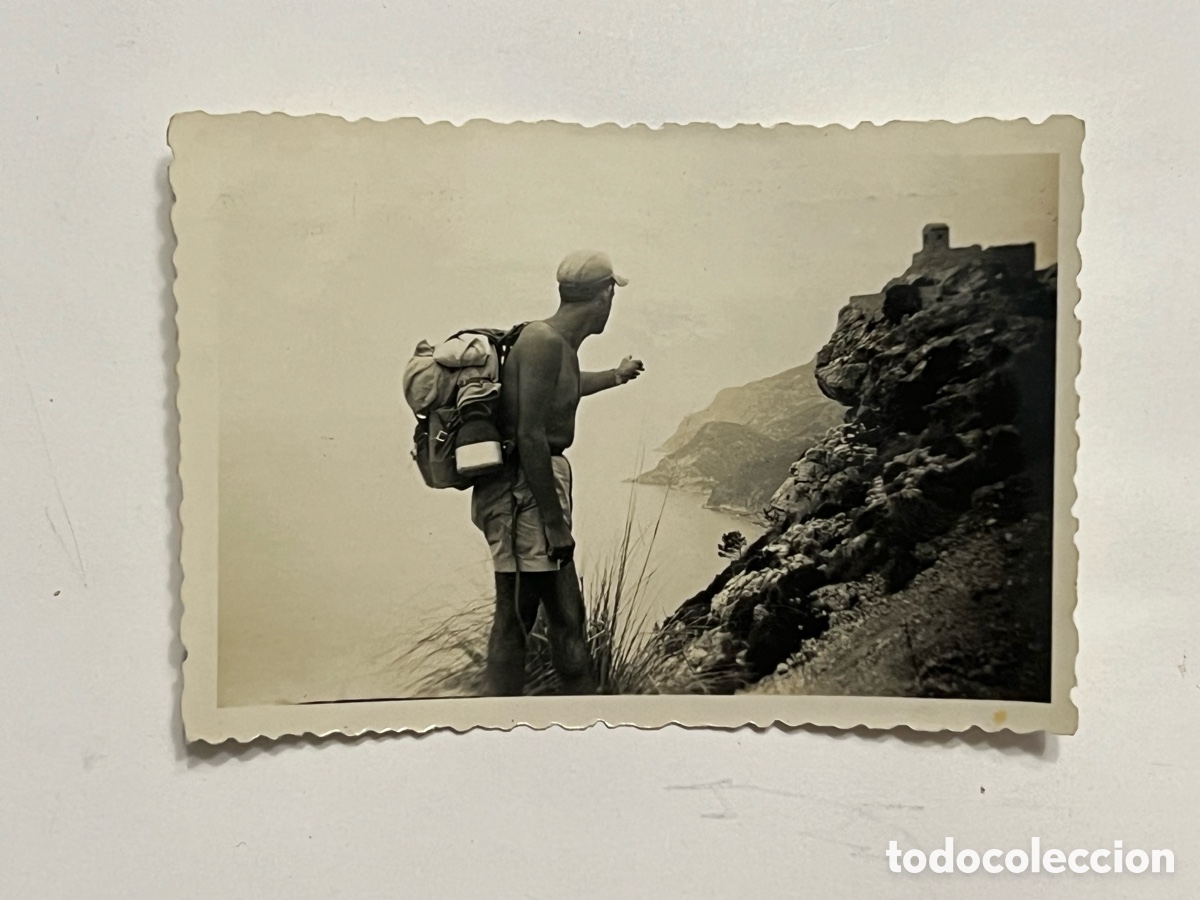 Photographie ancienne: BALEARES. Diario de un Excursionista. Torre dels Esperits. Carretera de Andraix a Sotller, (a.1953)