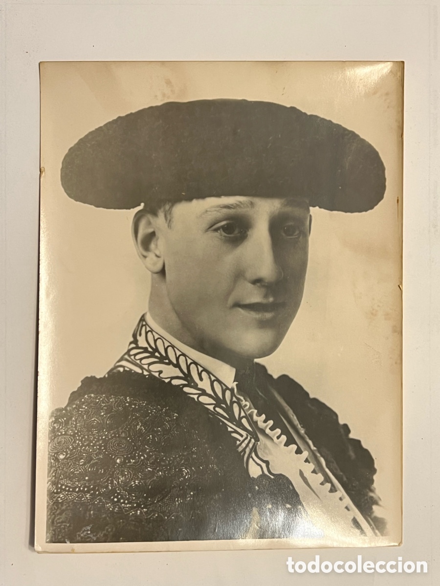 Alte Fotografie: MANUEL GRANERO.. Torero.., Fotograf&iacute;a Montes Cairo.., (h.1920?) Med&iacute;das: 24 x 18 cm.,