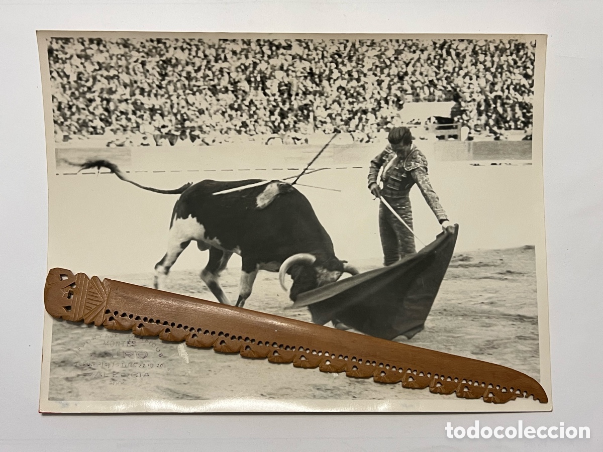 Fotograf&iacute;a antigua: MANOLETE, Valencia Fotograf&iacute;a Montes Cairo.., (h.1920?) Med&iacute;das: 24 x 18 cm.,