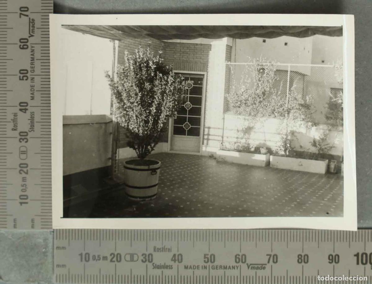 Antique Photography: FOTOGRAFIA. VISTA DE TERRAZA. HACIA 1950