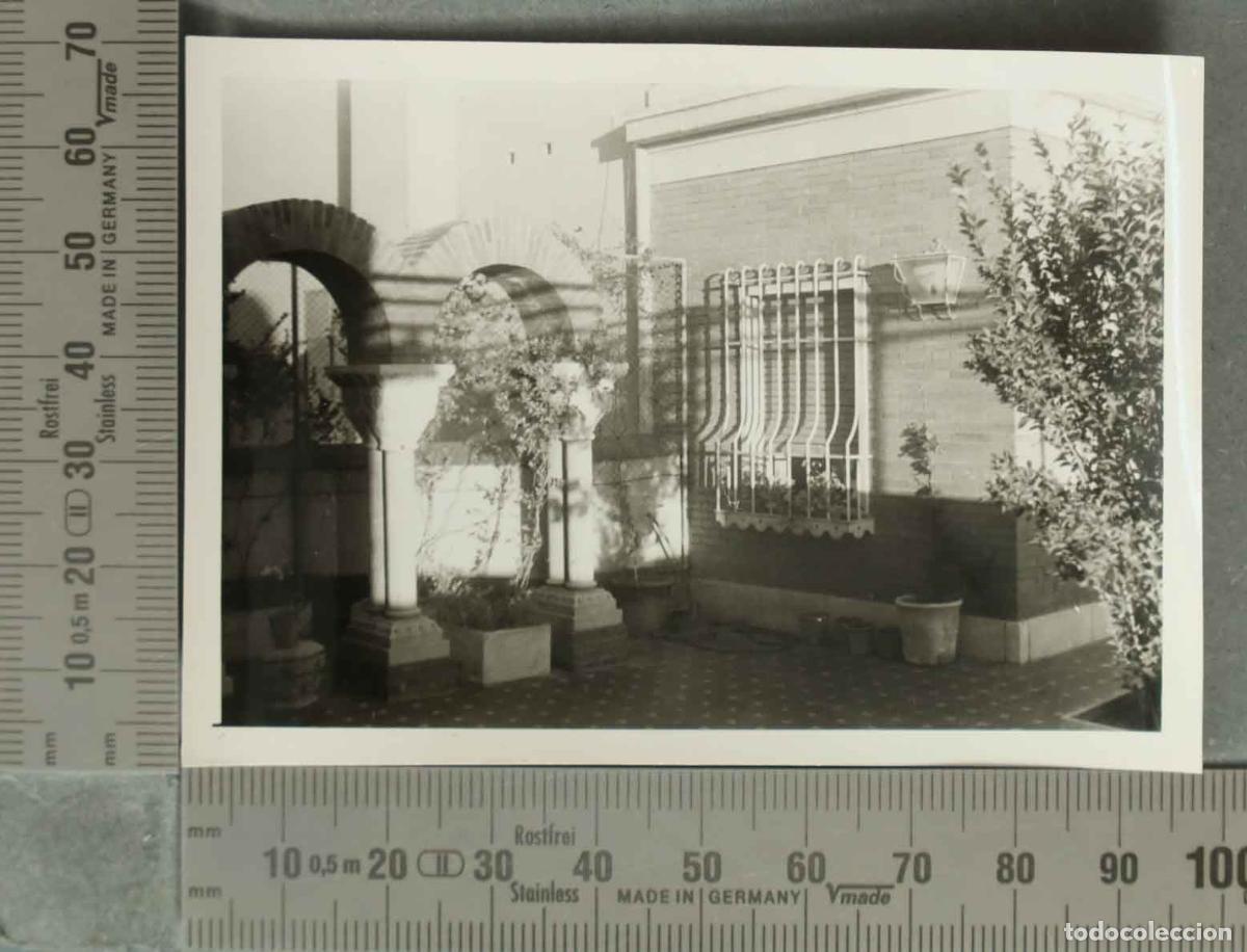 Fotografia antiga: FOTOGRAFIA. VISTA DE TERRAZA HACIA 1950