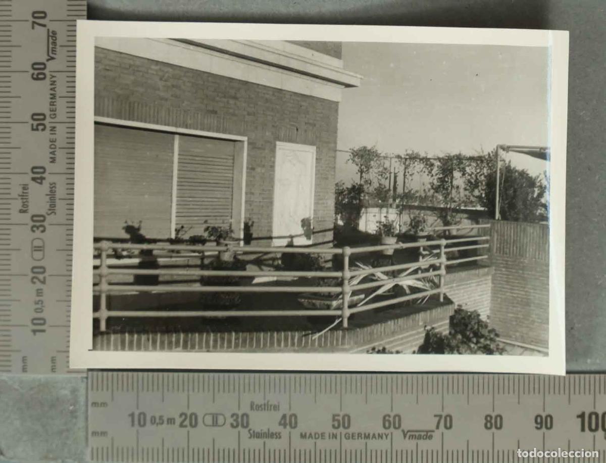 Fotografia antiga: FOTOGRAFIA. VISTA DE TERRAZA. HACIA 1950