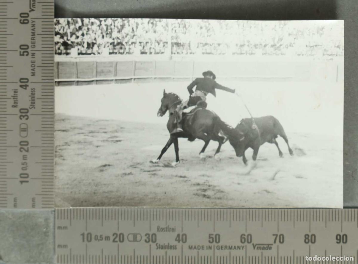 Fotograf&iacute;a antigua: FOTOGRAFIA. REJONEADOR. HACIA 1950