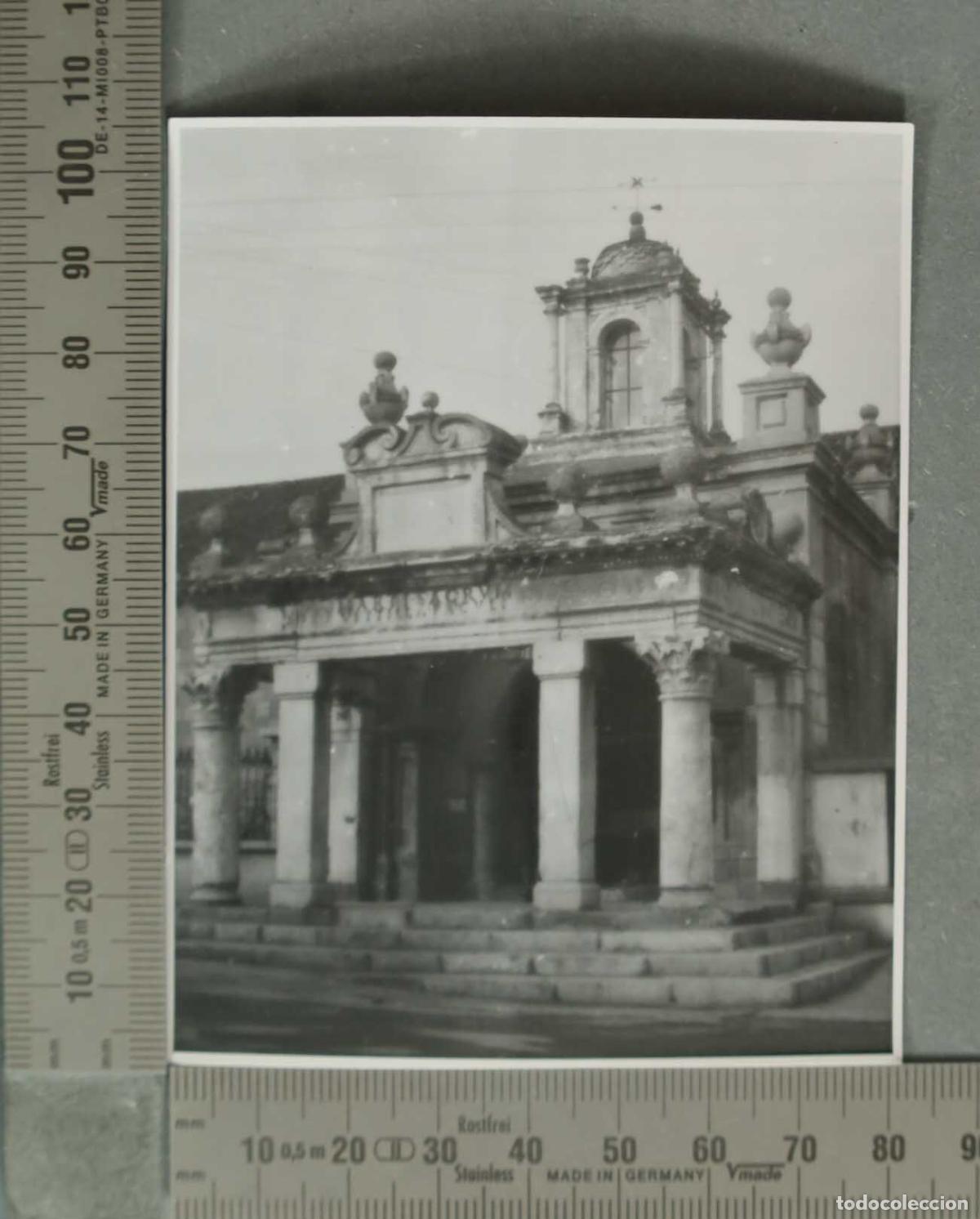 Alte Fotografie: FOTOGRAFIA. Restos del Templo romano dedicado a Marte. HACIA 1940