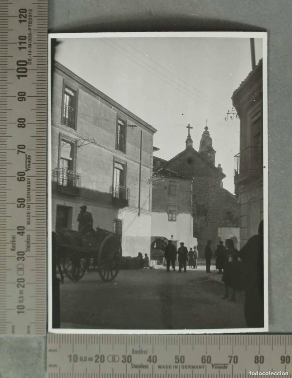 Fotografia antiga: FOTOGRAFIA. VISTA DE TARANCON. HACIA 1940