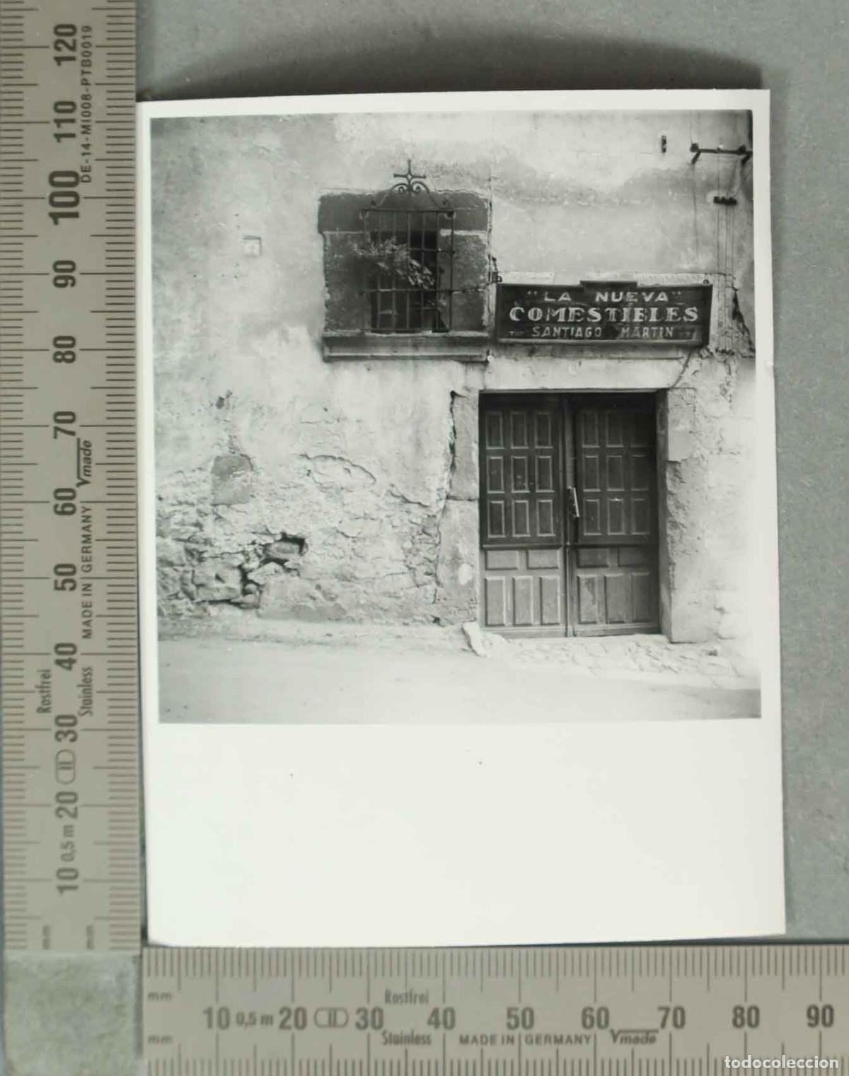 Alte Fotografie: FOTOGRAFIA. VISTA COMERCIO SEPULVEDA. HACIA 1940