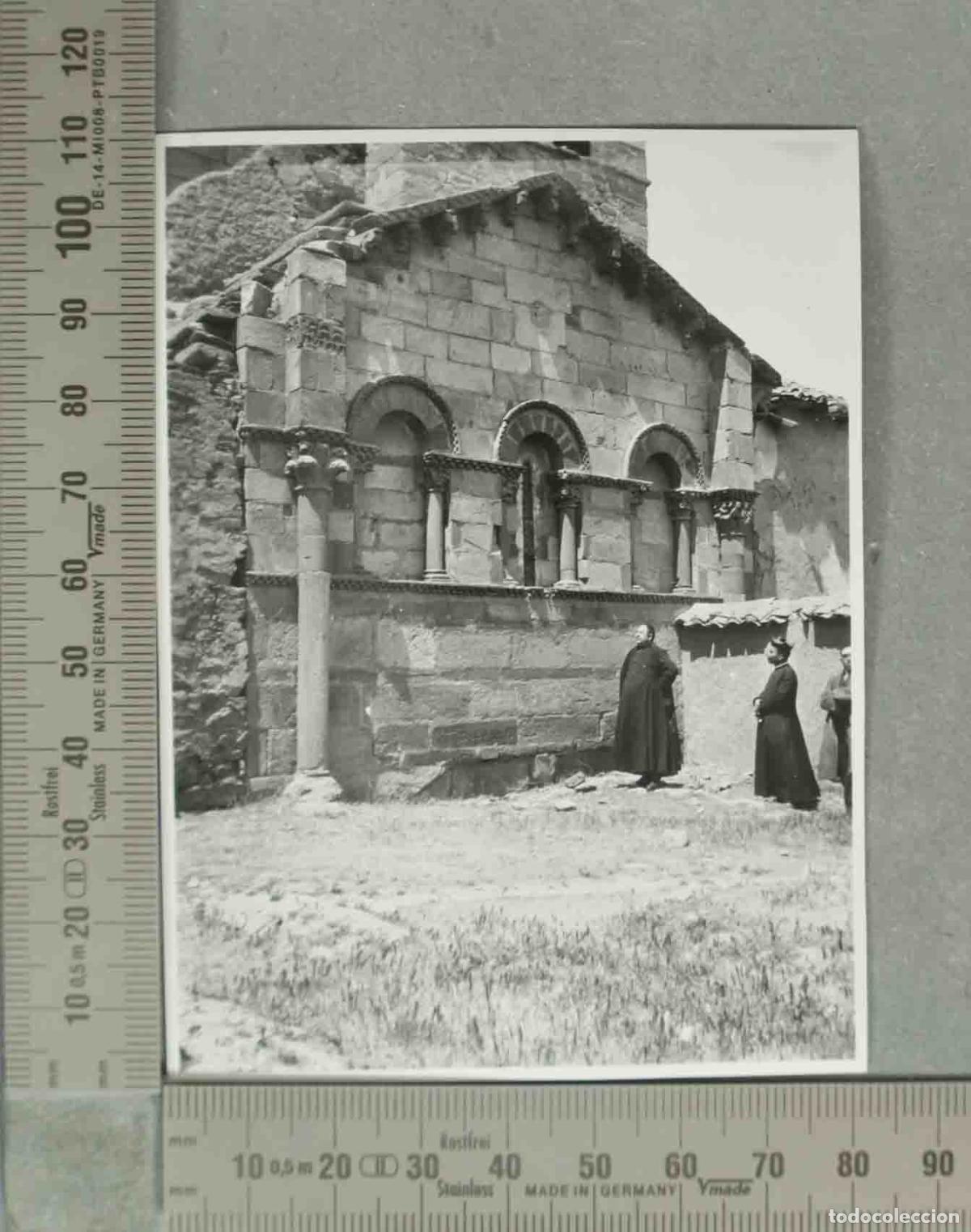 Fotograf&iacute;a antigua: FOTOGRAFIA. SANTA MARTA DE TERA CON SACERDOTES. HACIA 1940