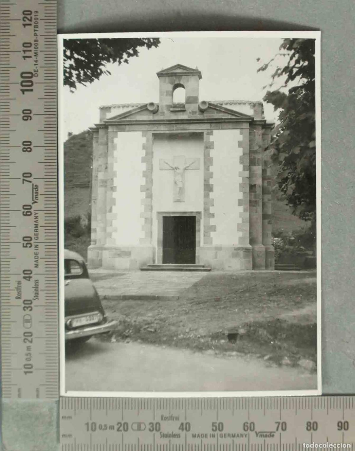 Fotograf&iacute;a antigua: FOTOGRAFIA. Ermita de Jes&uacute;s del Monte PRAVES. HACIA 1940